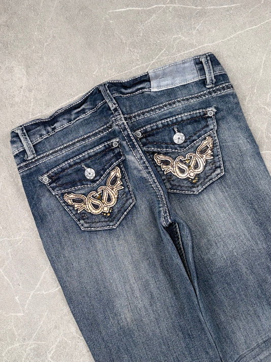 Vanilla Star Bootcut Low Rise // M
