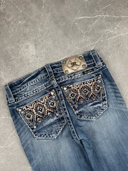 Miss Me Bootcut Low Rise // 25 (Xs)