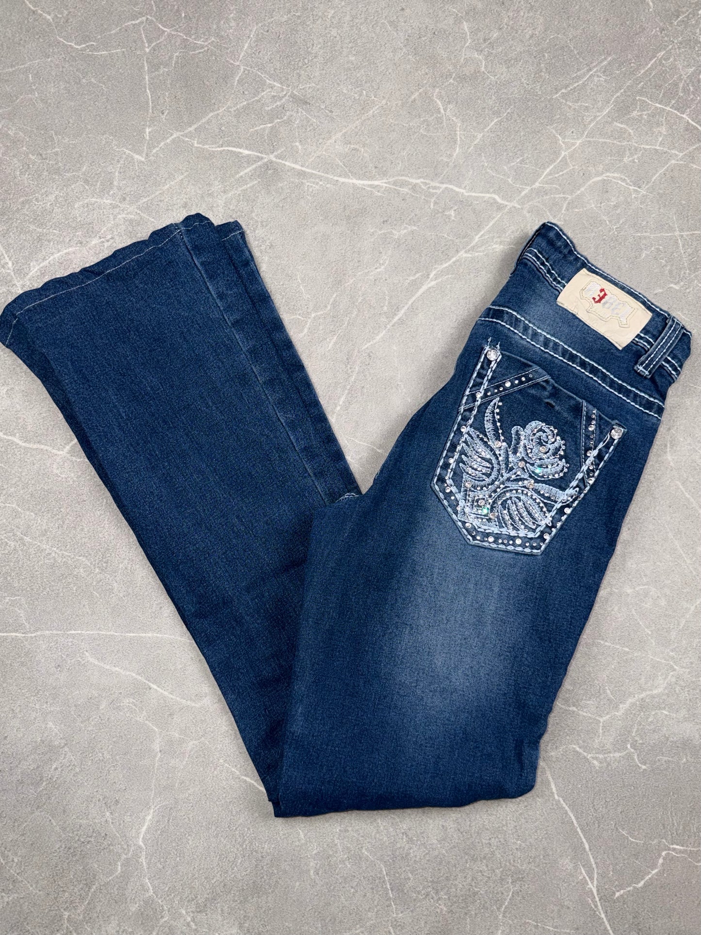 Rebel Bootcut High Rise // XS