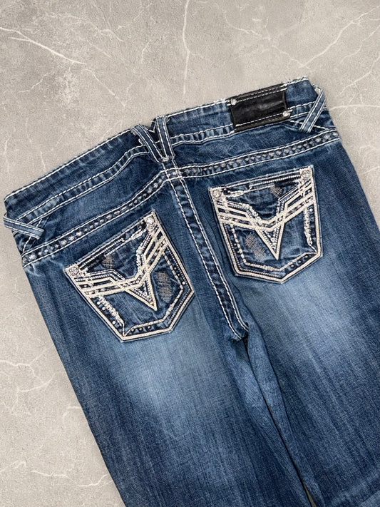 Vigoss Jeans Bootcut Low Rise // L