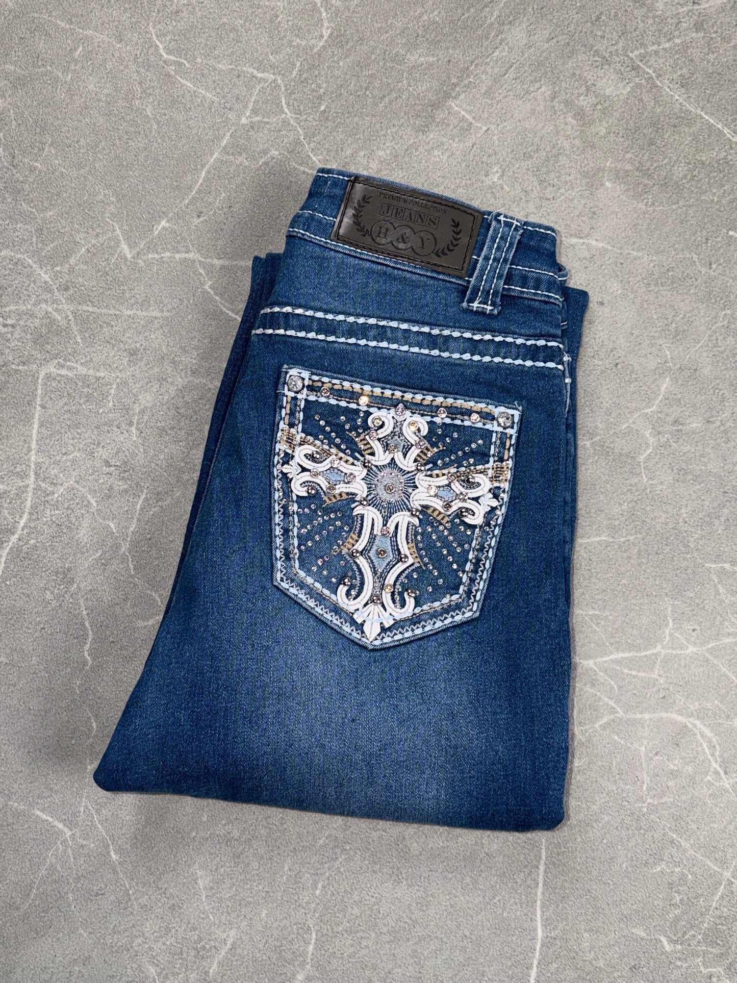 H&Y Jeans Bootcut High Rise // Xs
