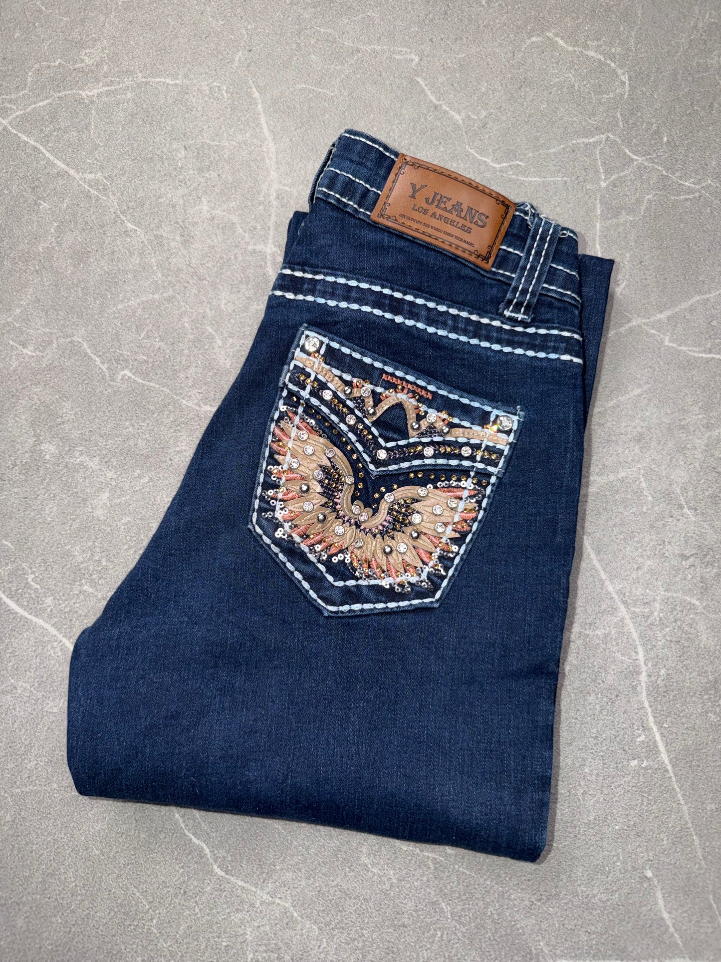 Y Jeans Bootcut Mid Rise // XXS