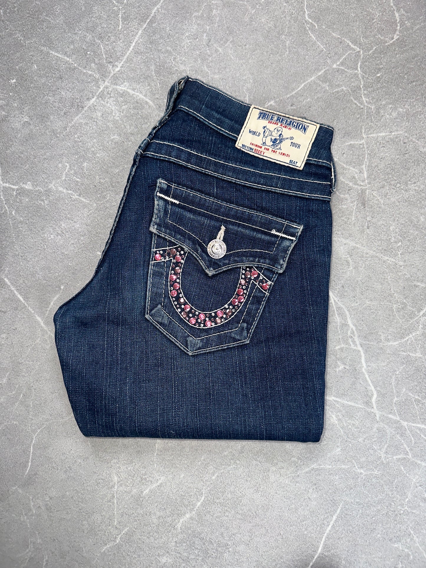 True Religion Straight Low Rise // 24 (Xs)