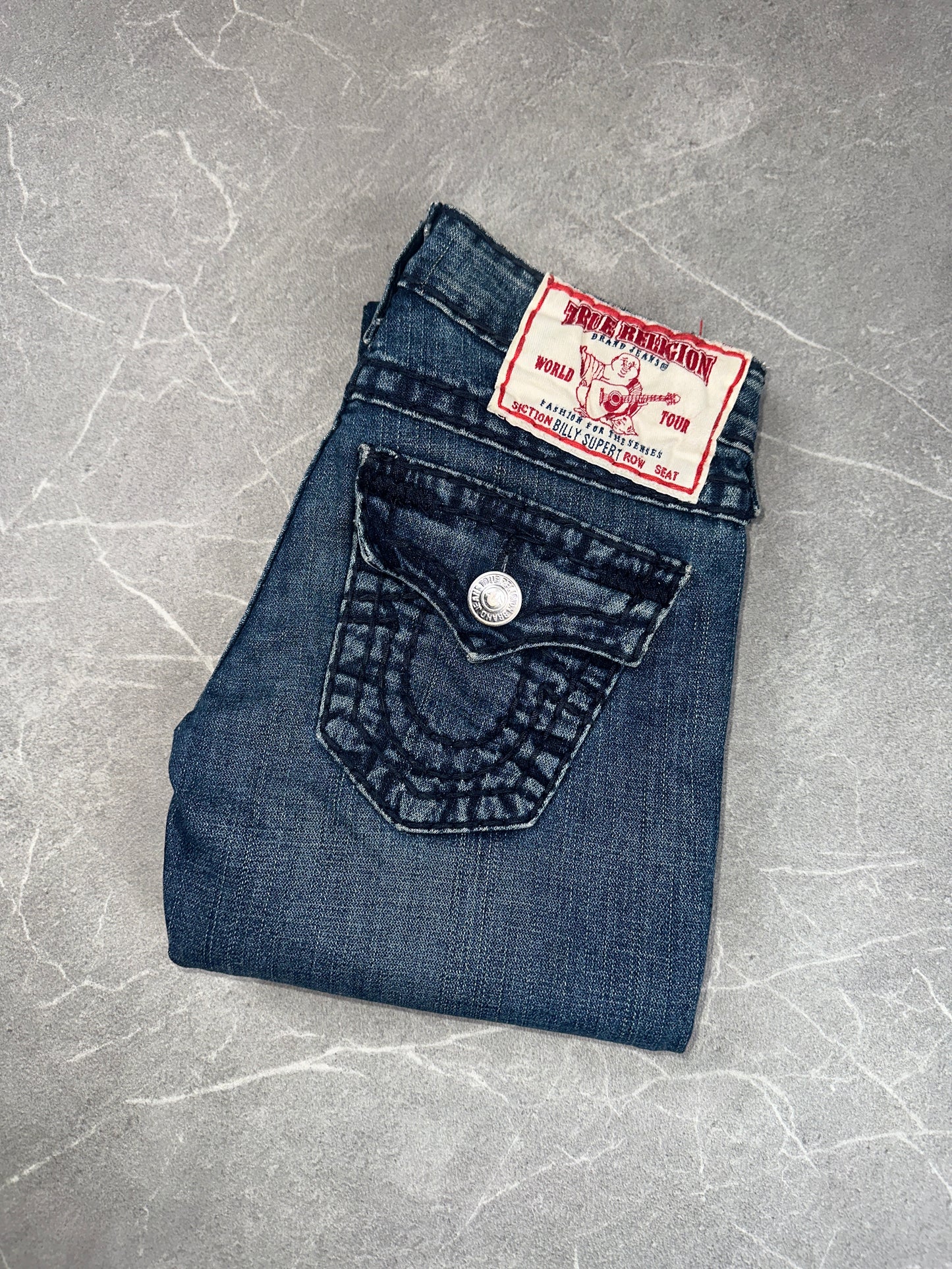 True Religion Straight Low Rise // 24 (Xs)