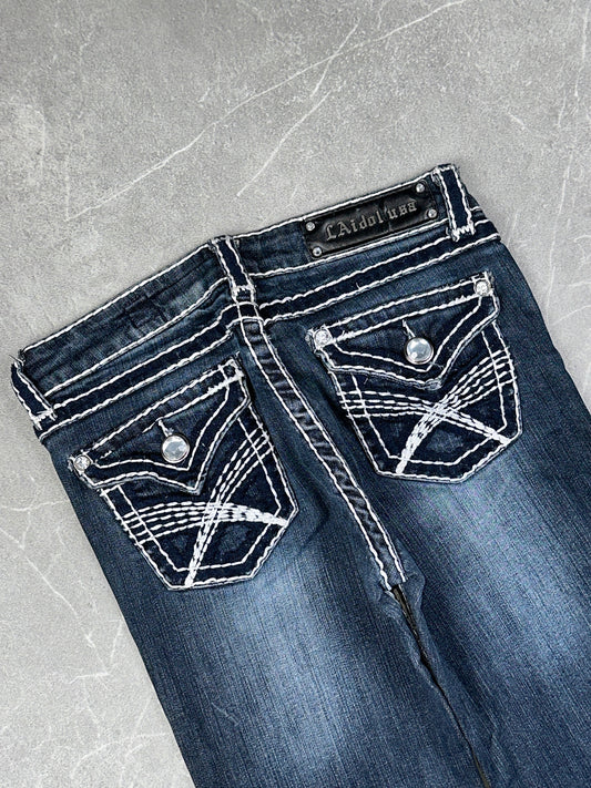 LA Idol USA Bootcut Low-Mid Rise // S