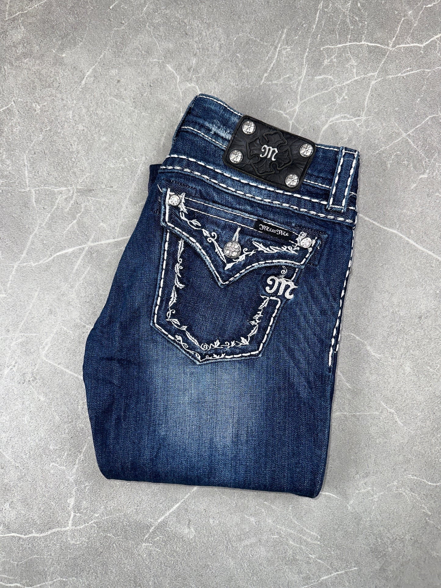 Miss Me Bootcut Low Rise 28