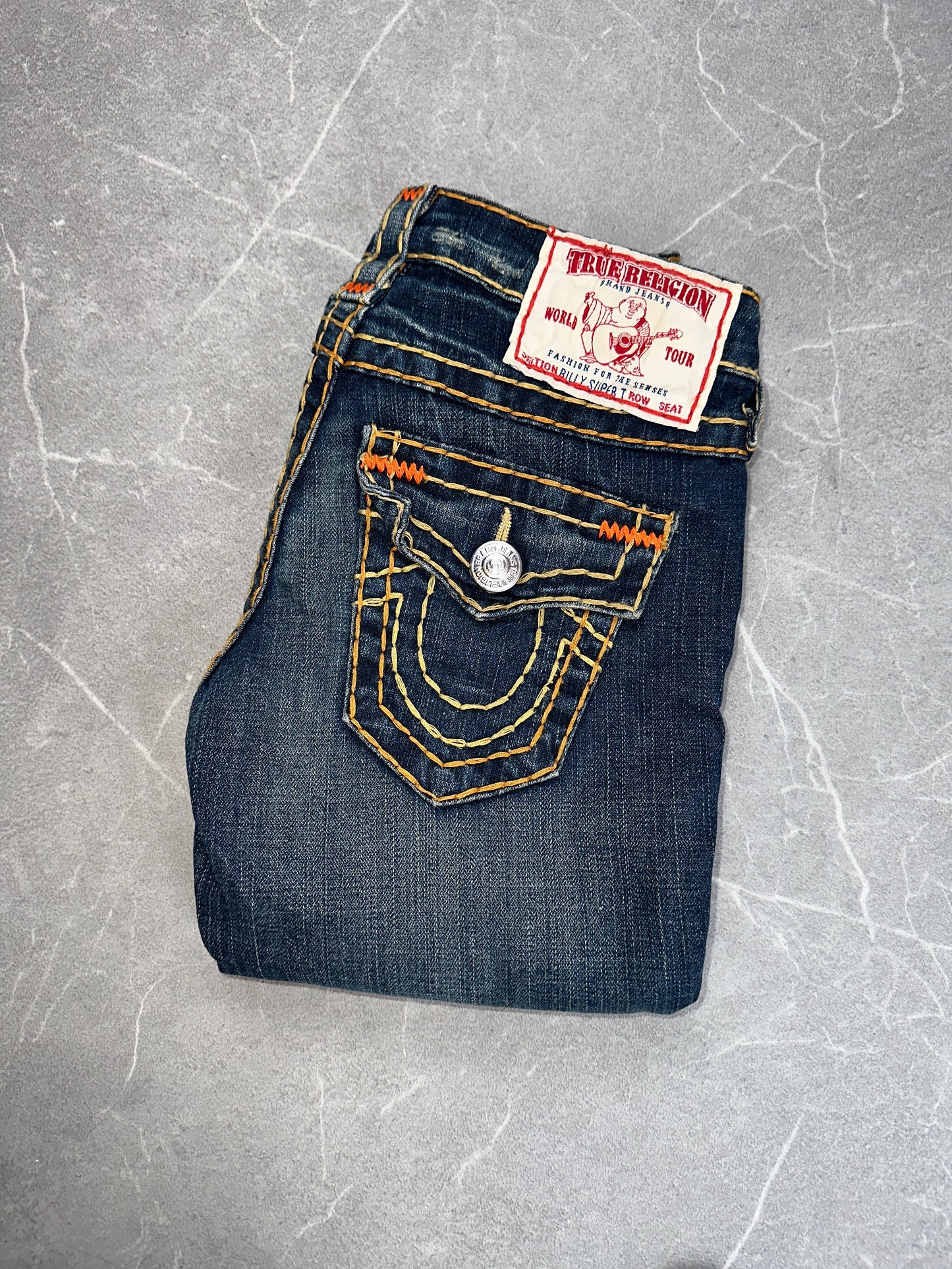True Religion Straight Low Rise // 24 (Xs)