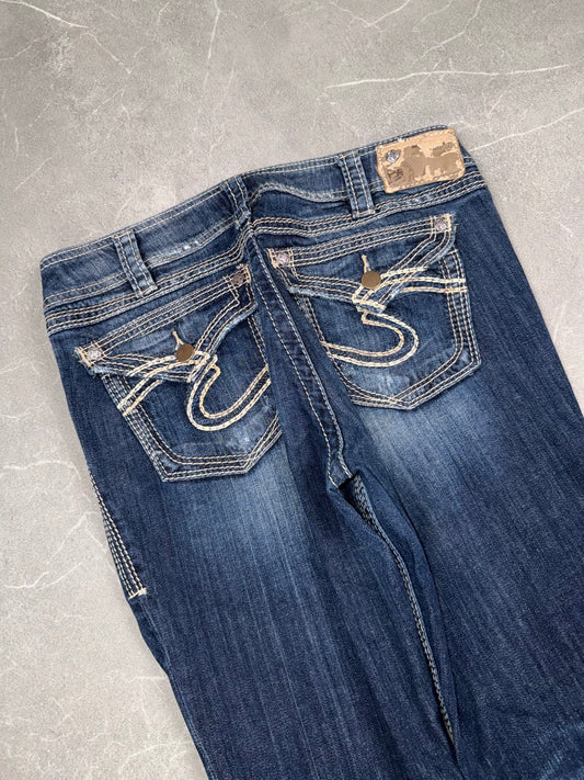 Silver Bootcut Low Rise // 30 (M)