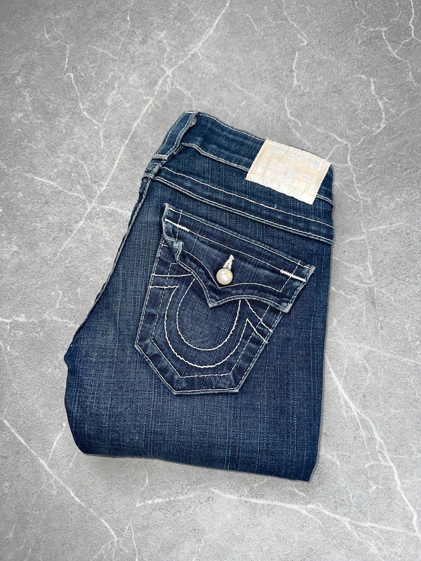 True Religion Straight Low Rise // 24 (Xs)