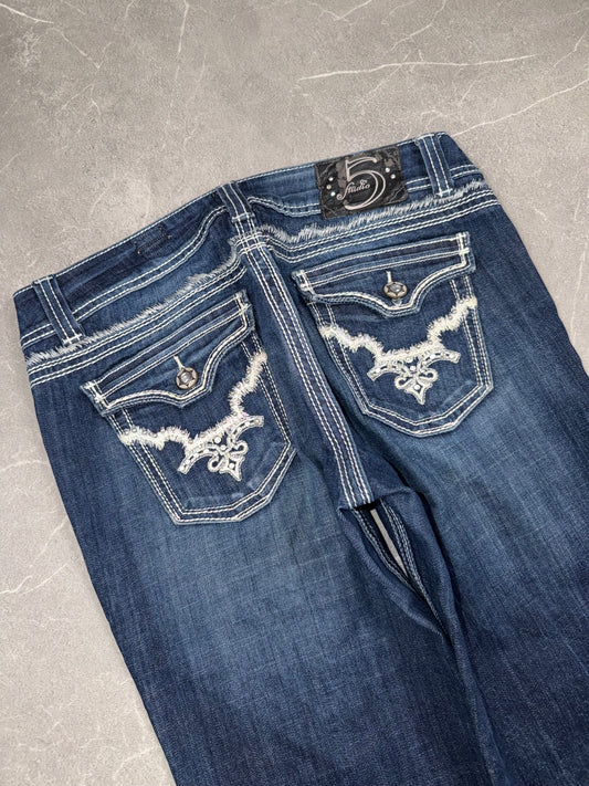 Studio Bootcut Low Rise // M