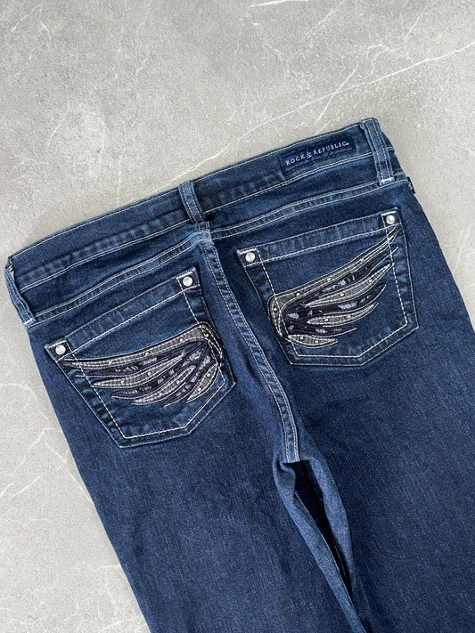 Rock & Republic Bootcut Low Rise // M