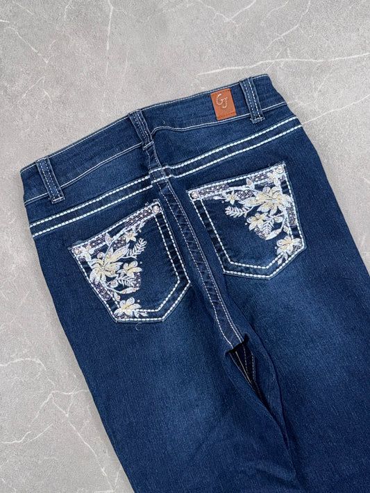 GoGo Jeans Bootcut Mid Rise // S