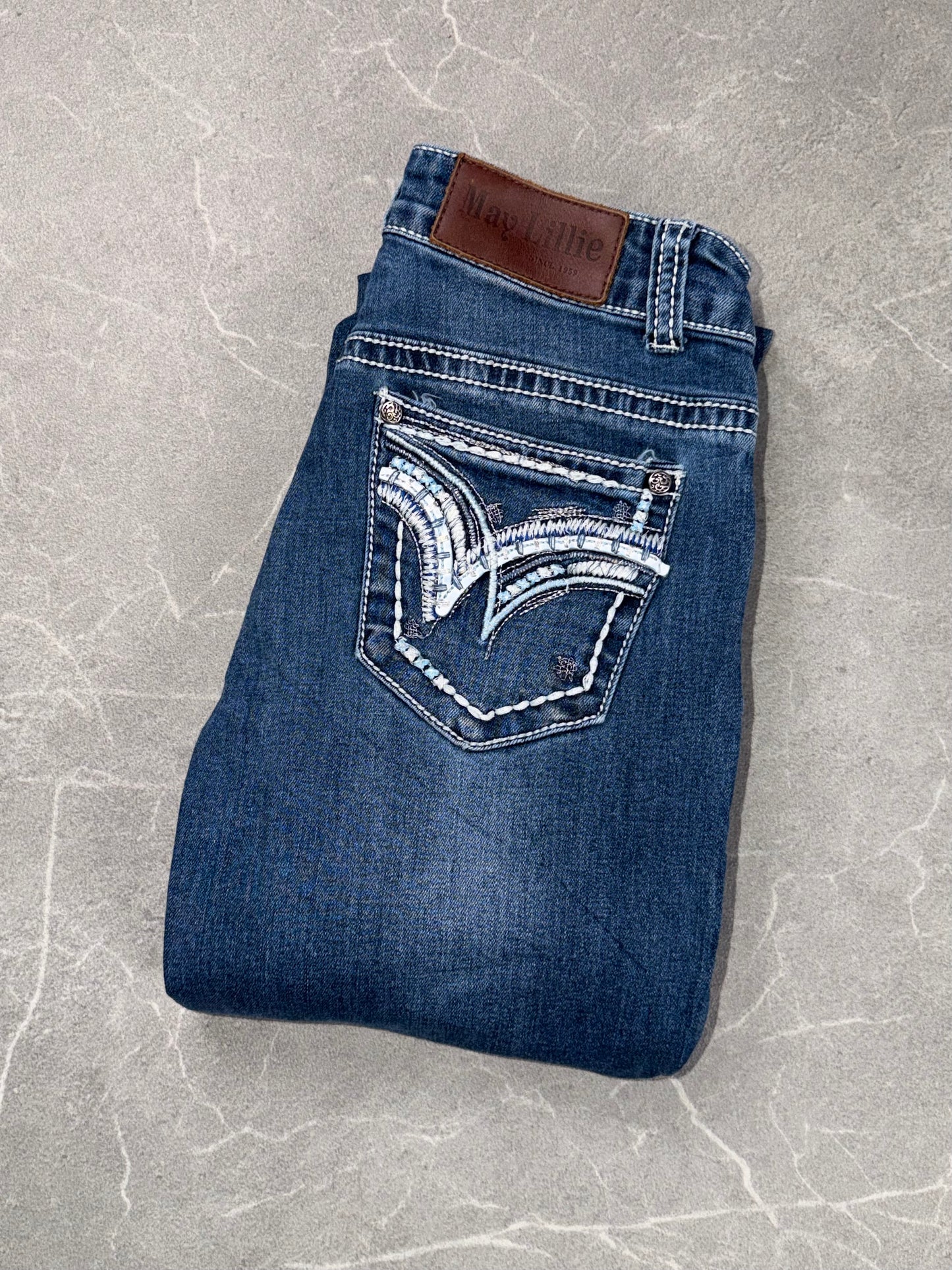 May Lille Bootcut Mid Rise // XXS