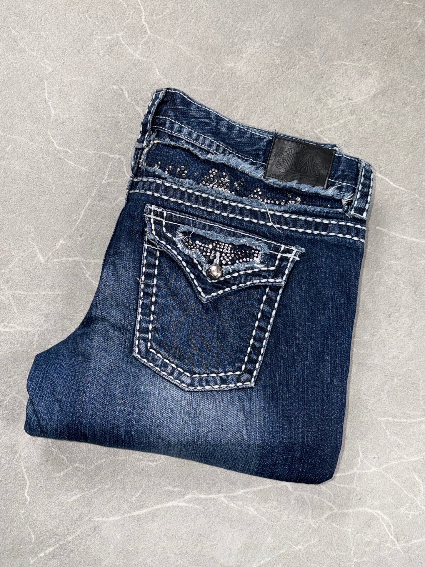 M Premium Jeans Bootcut Low Rise // XL
