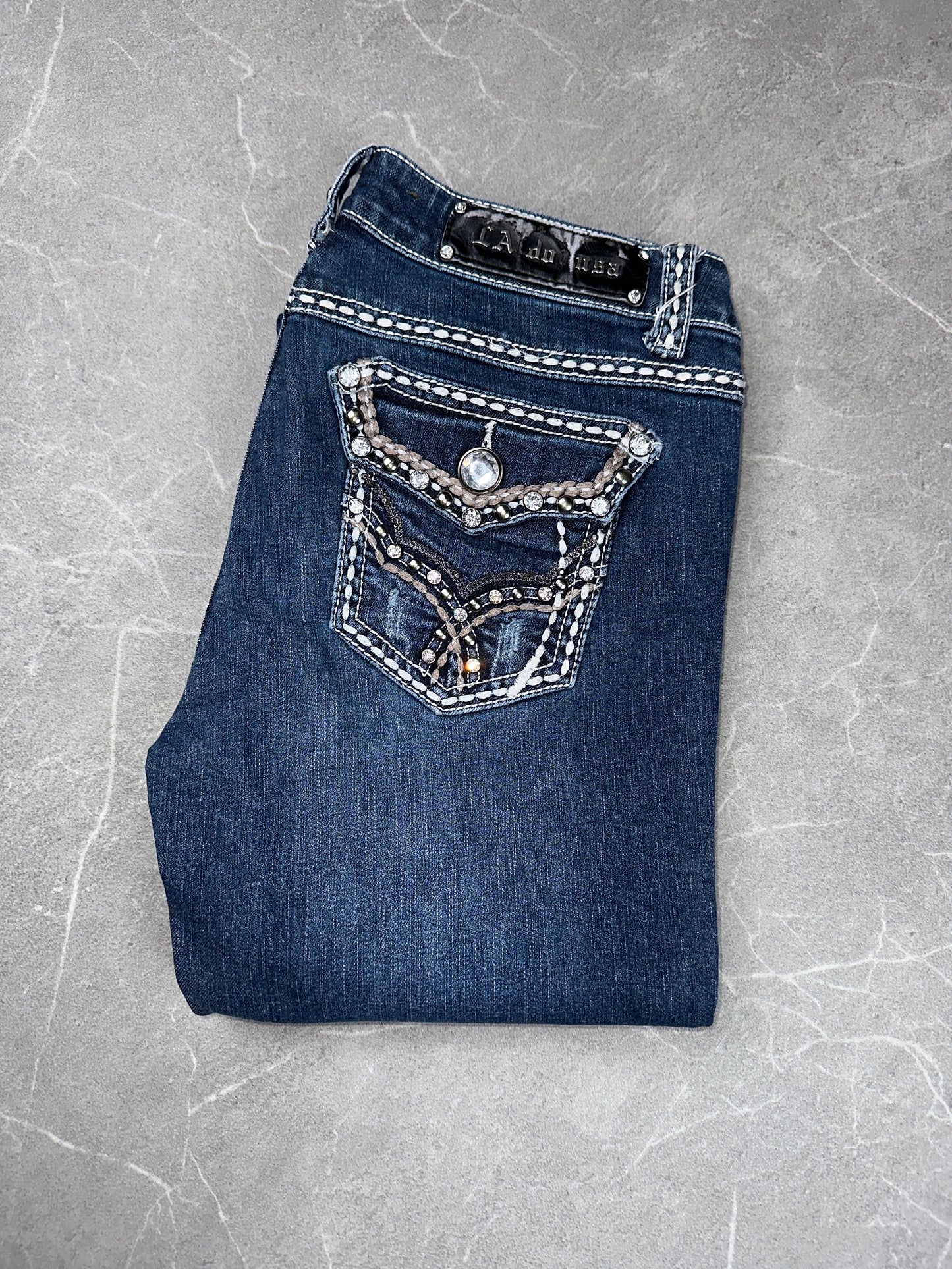 LA Idol USA Bootcut Low Rise // M