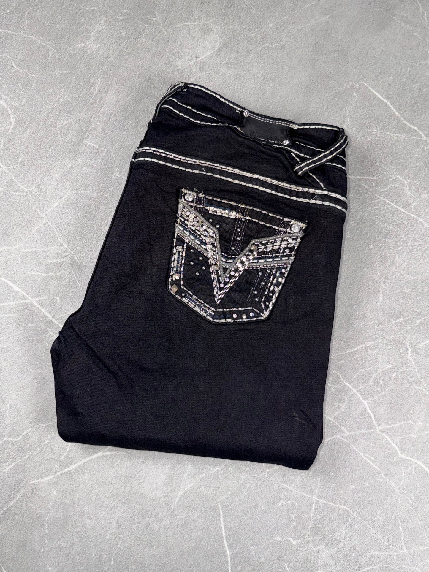 Vigoss Jeans Slim Bootcut Low Rise // L