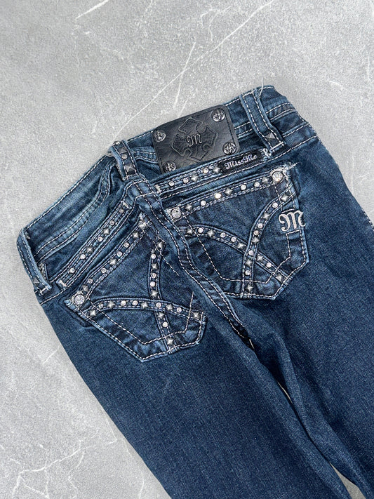 Miss Me Skinny Jeans Low Rise // 8 (XXXS)