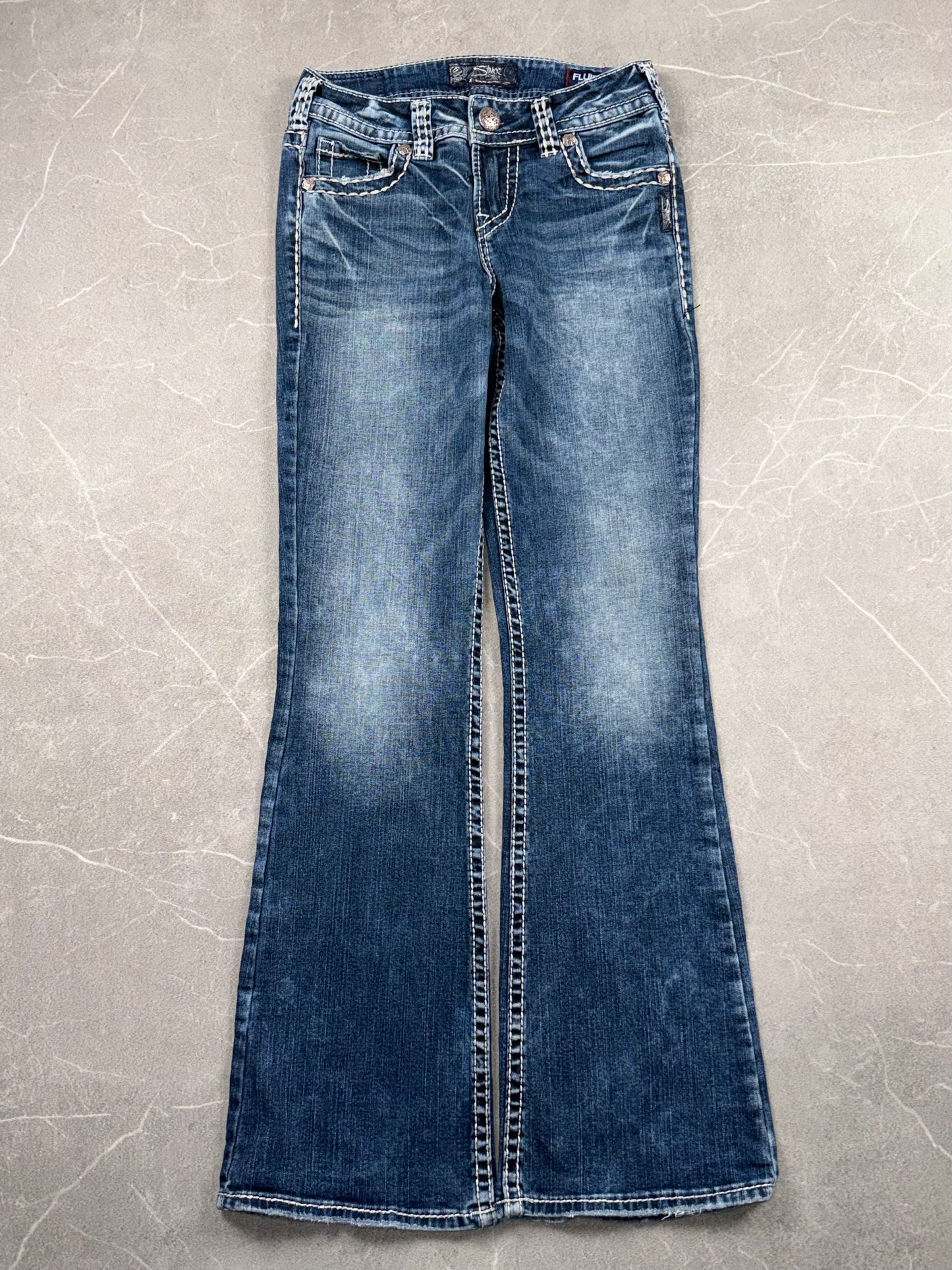 Silver Jeans Low Rise Bootcut // 26 (S)