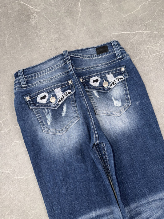 Flamingo Bootcut Mid Rise // S