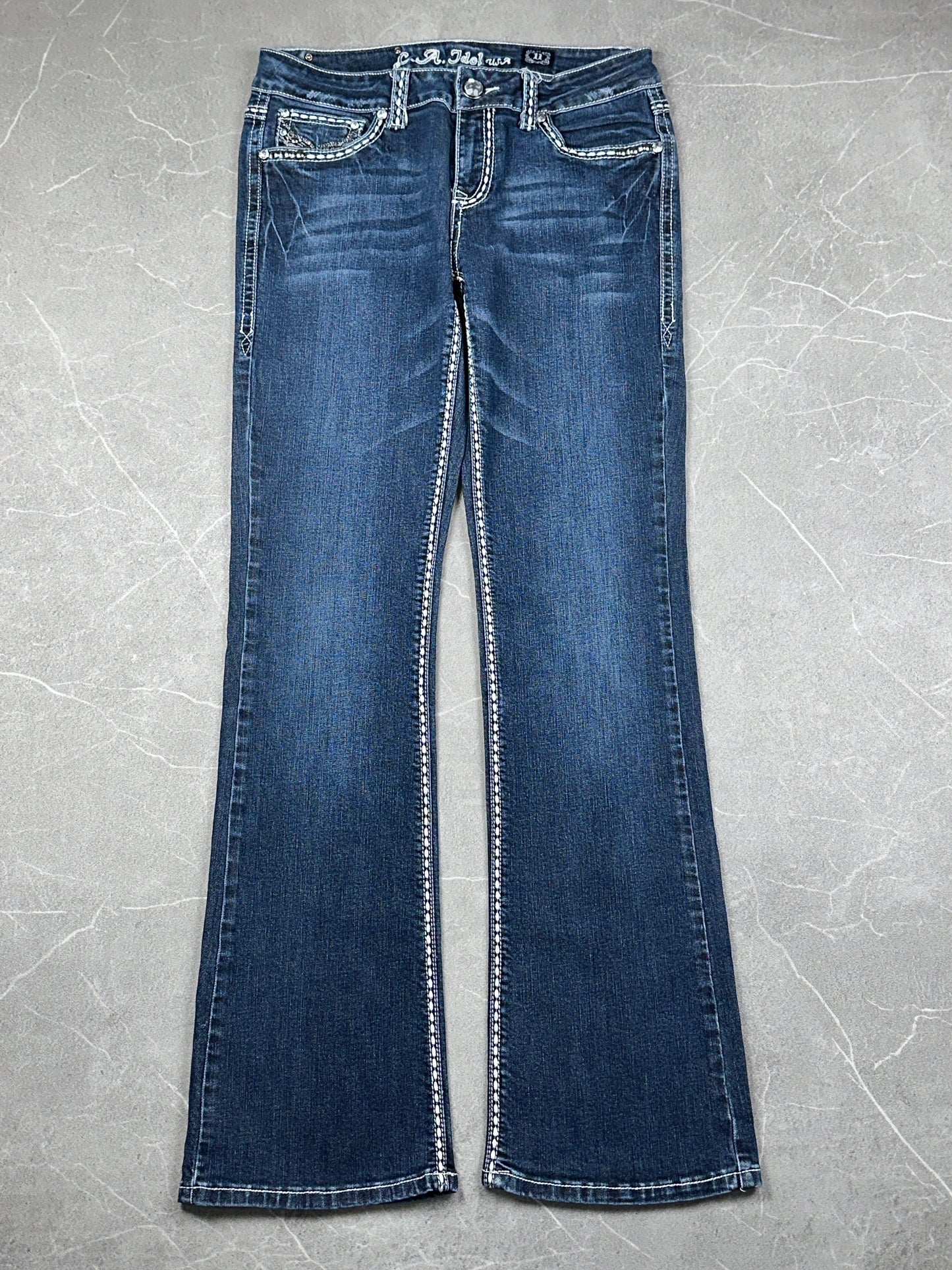 LA Idol USA Bootcut Low Rise // M