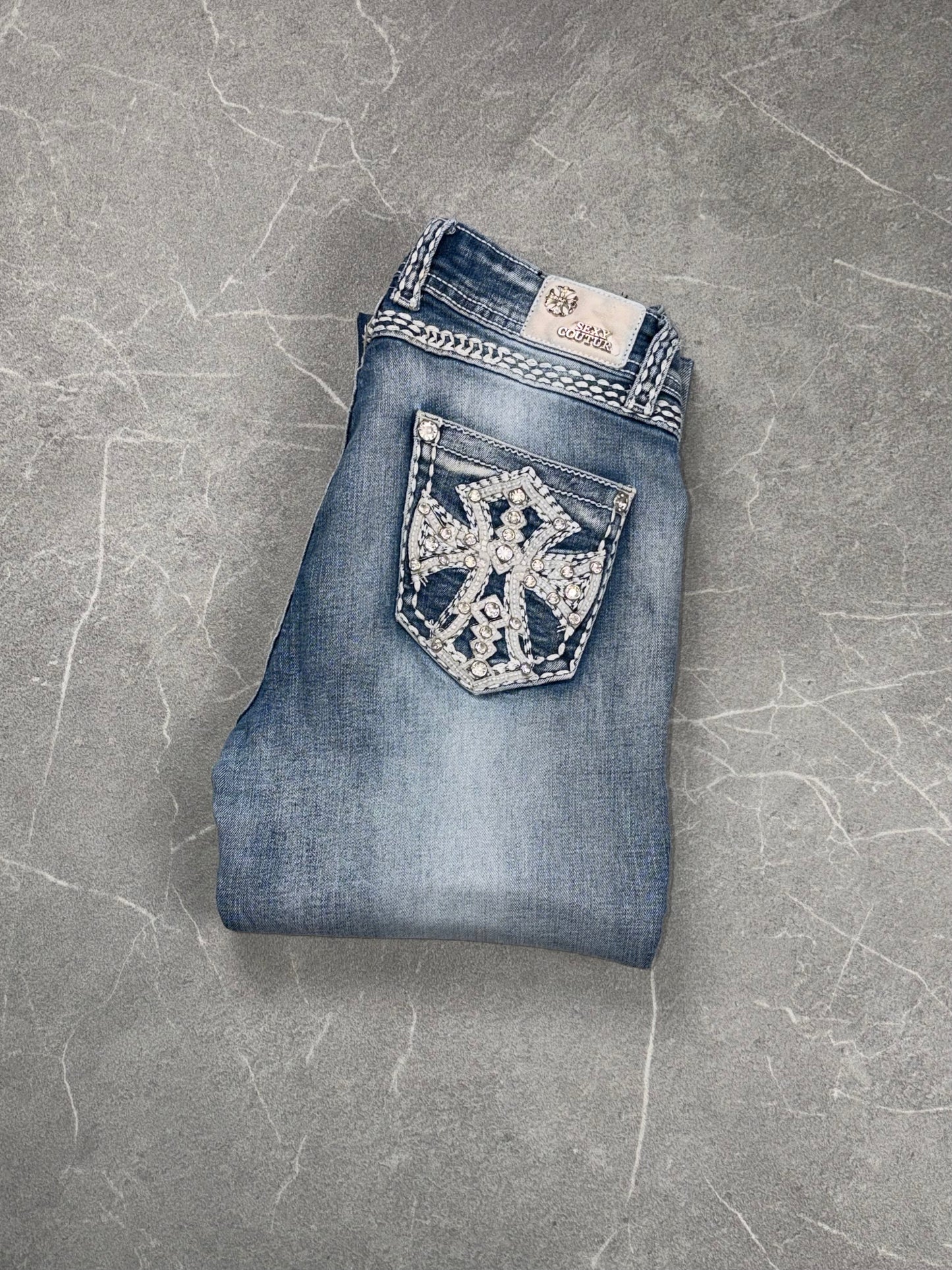 Sexy Couture Bootcut Low-Mid Rise // XS