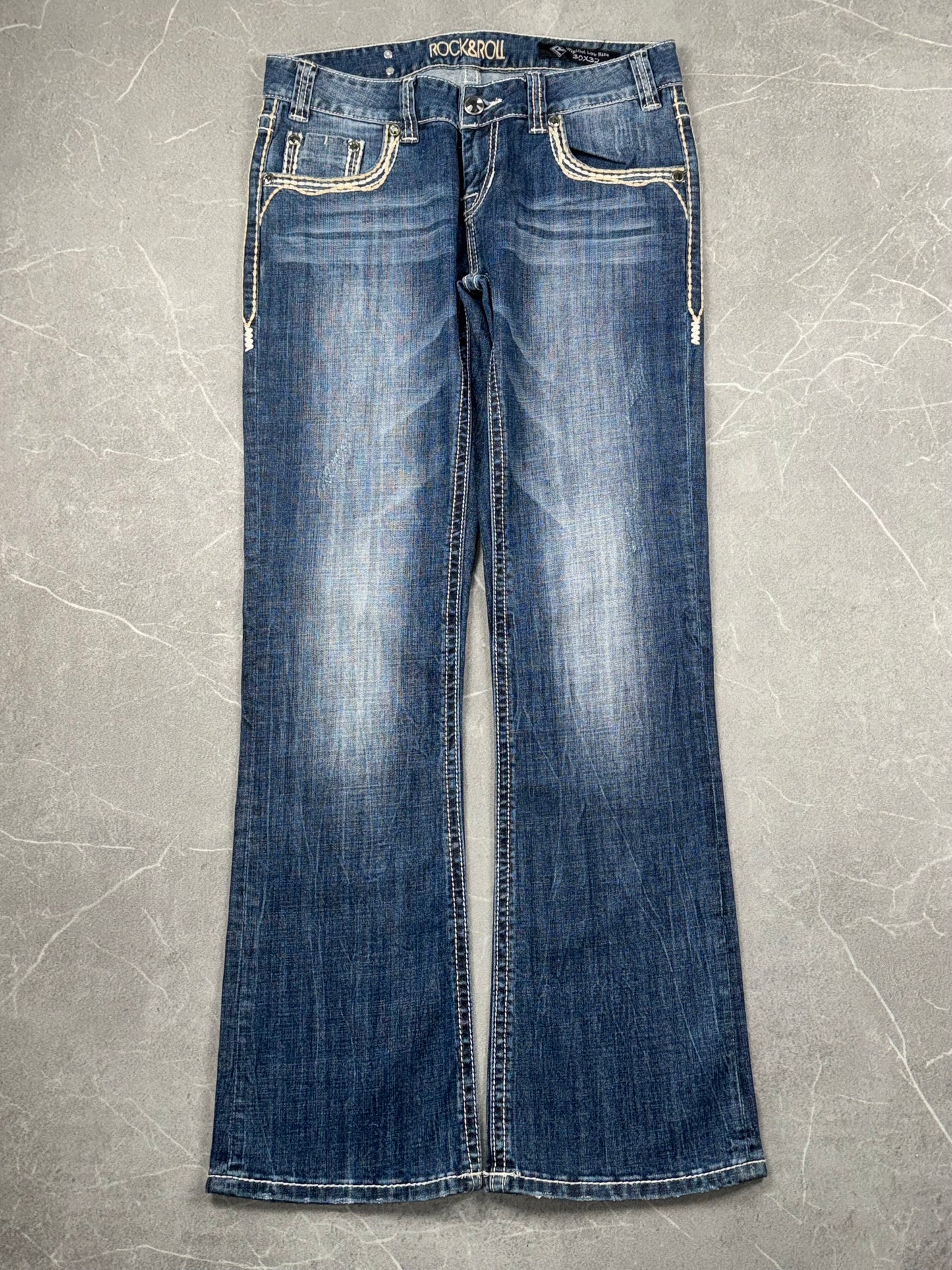 Rock & Roll Bootcut Low Rise // 30 (M)