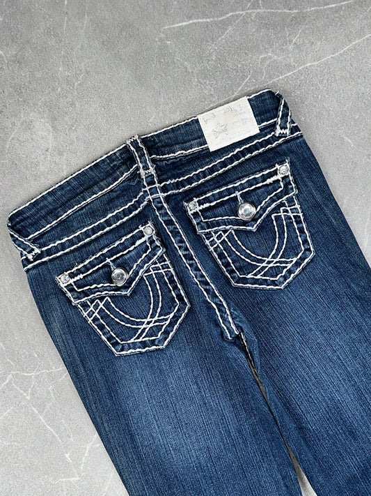 LA Idol USA Bootcut Low Rise // Xs