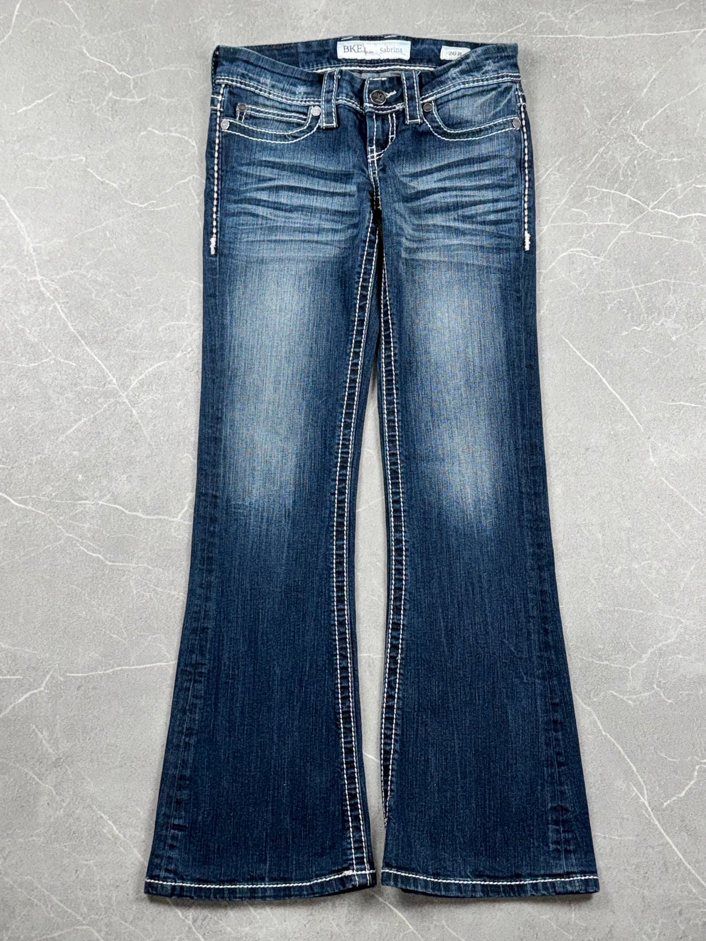 BKE Jeans Bootcut Low Rise // 26 (S)