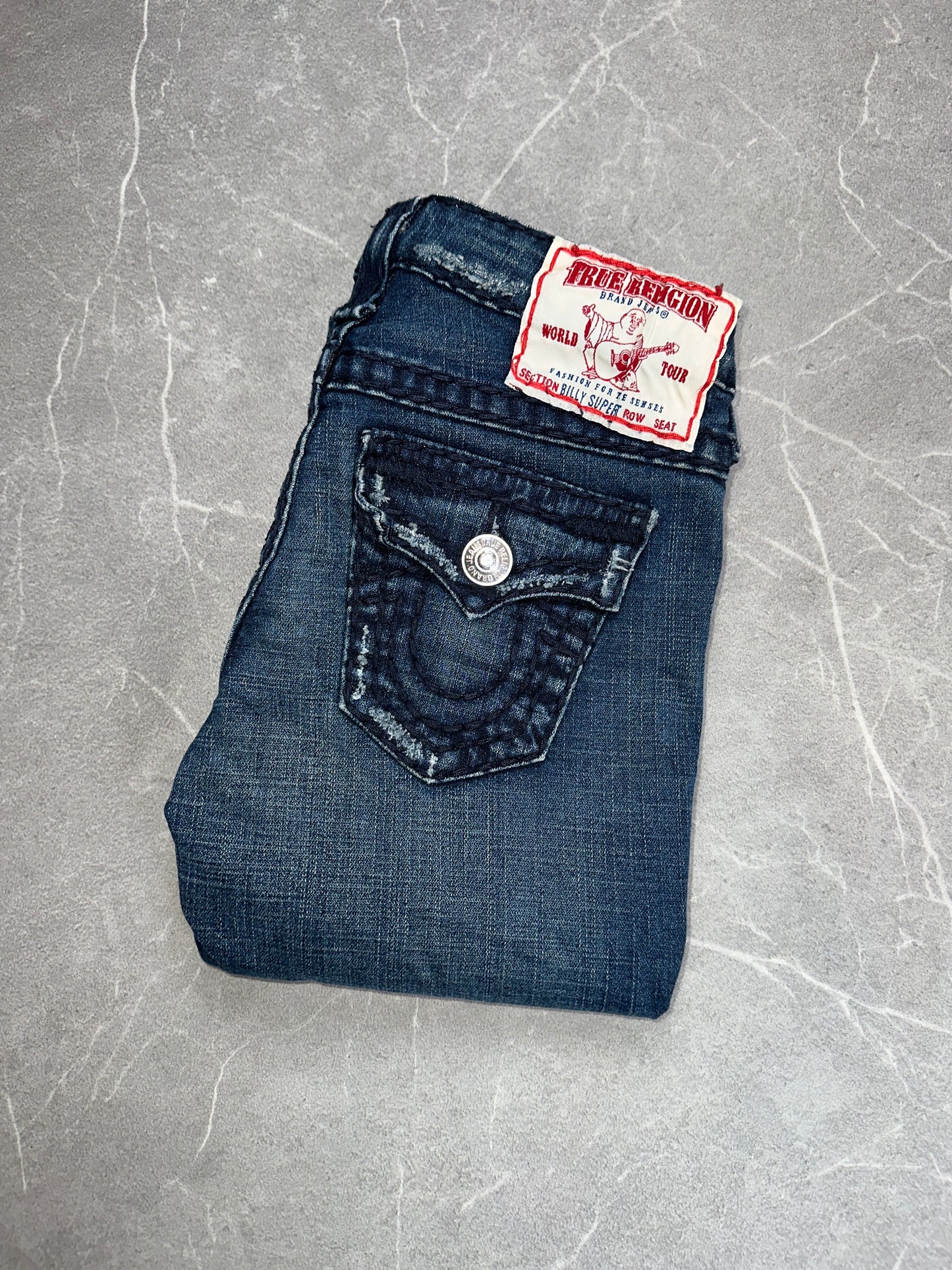 True Religion Straight Low Rise // 26 (S)