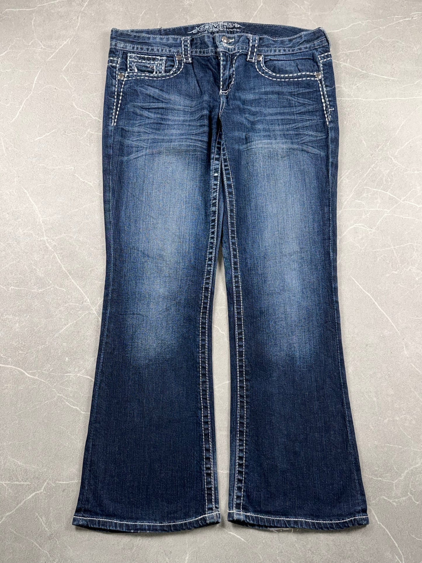 M Premium Jeans Bootcut Low Rise // XL