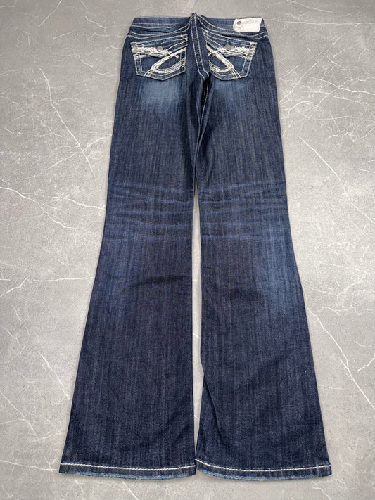 Silver Bootcut Low Rise // S