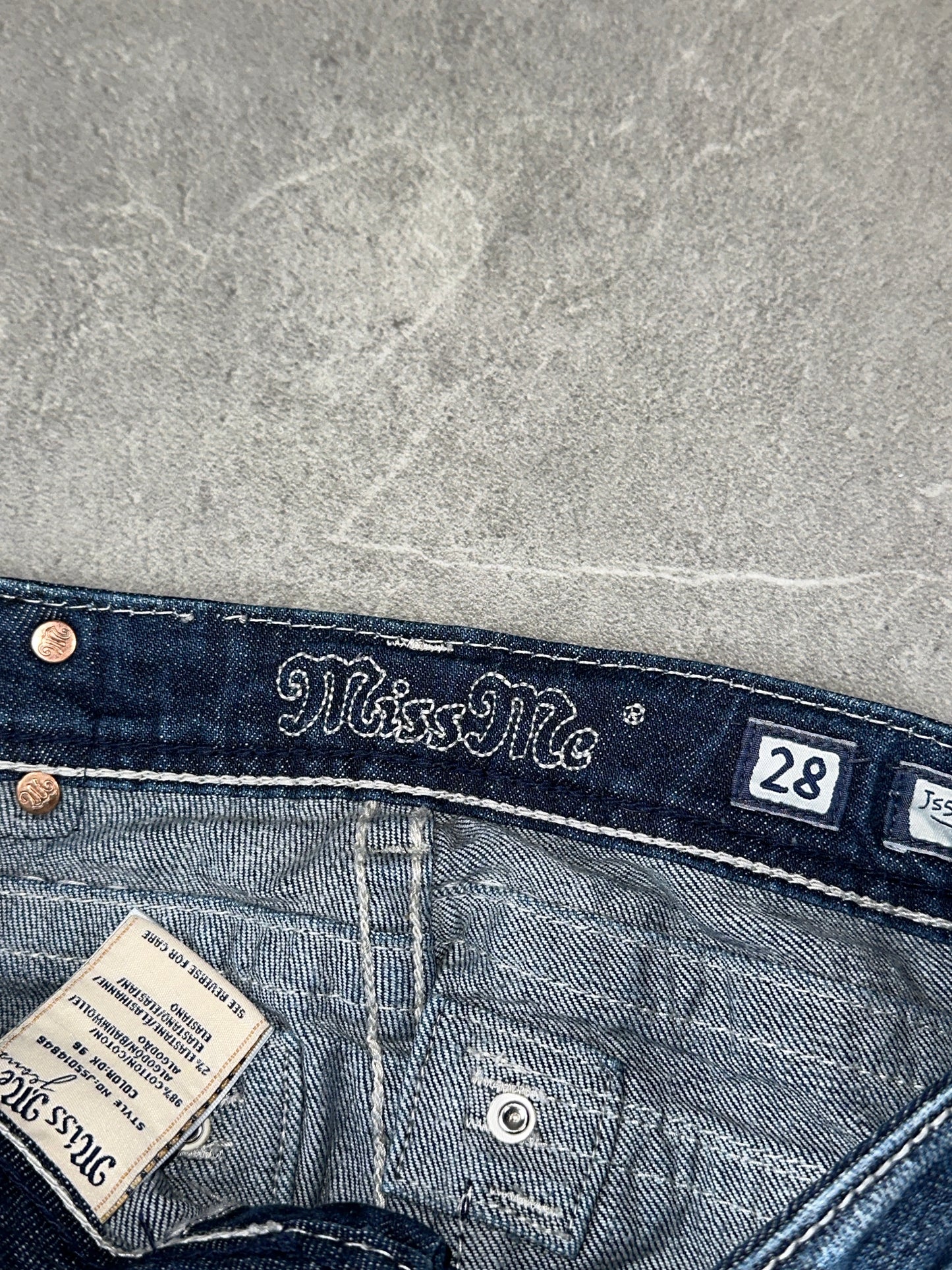 Miss Me Bootcut Low Rise 28