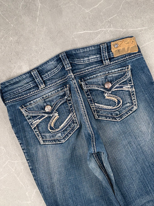 Silver Jeans Bootcut Low-Mid Rise // 32 (L)