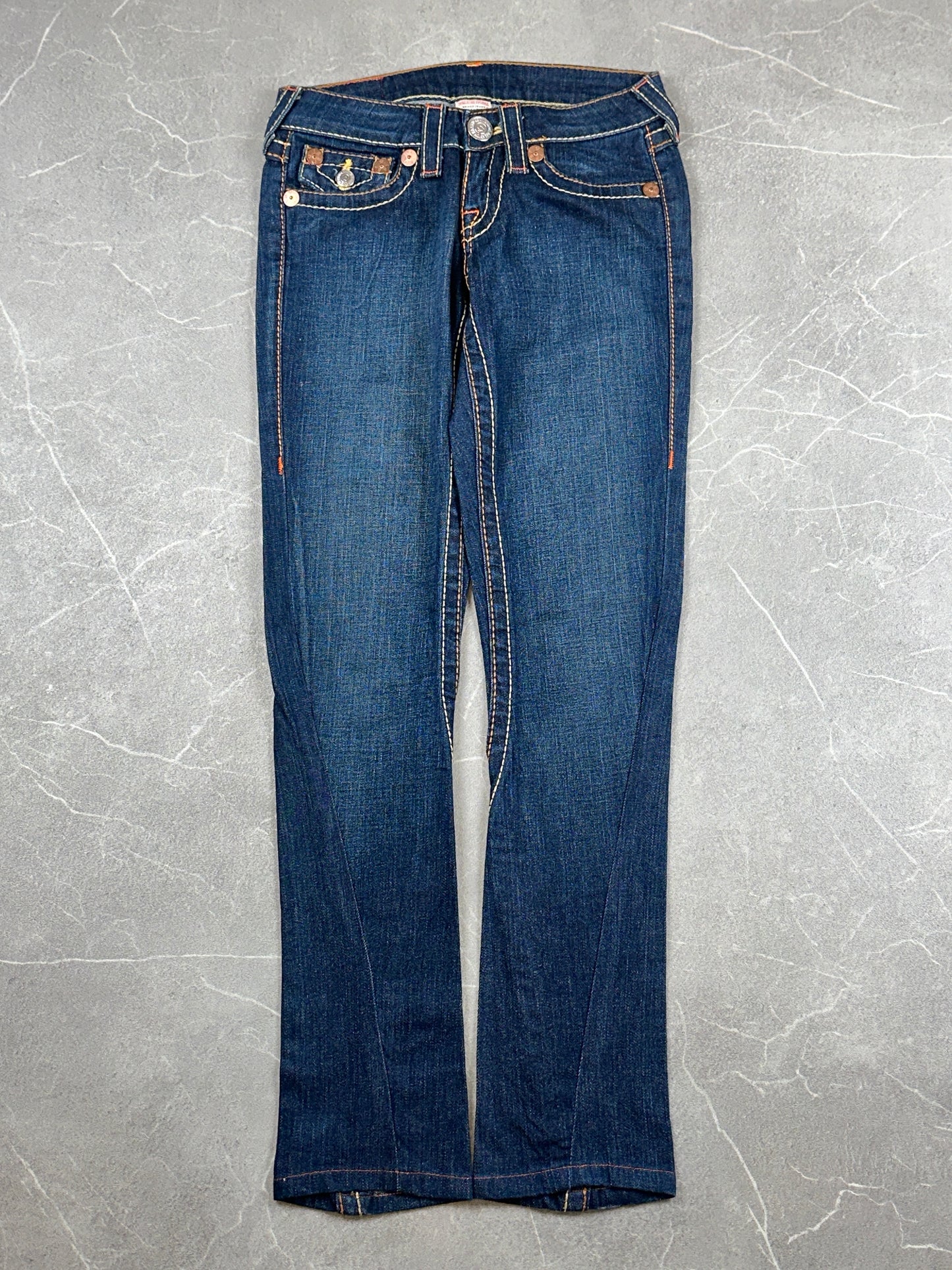 True Religion Skinny Low Rise // 24 (Xs)
