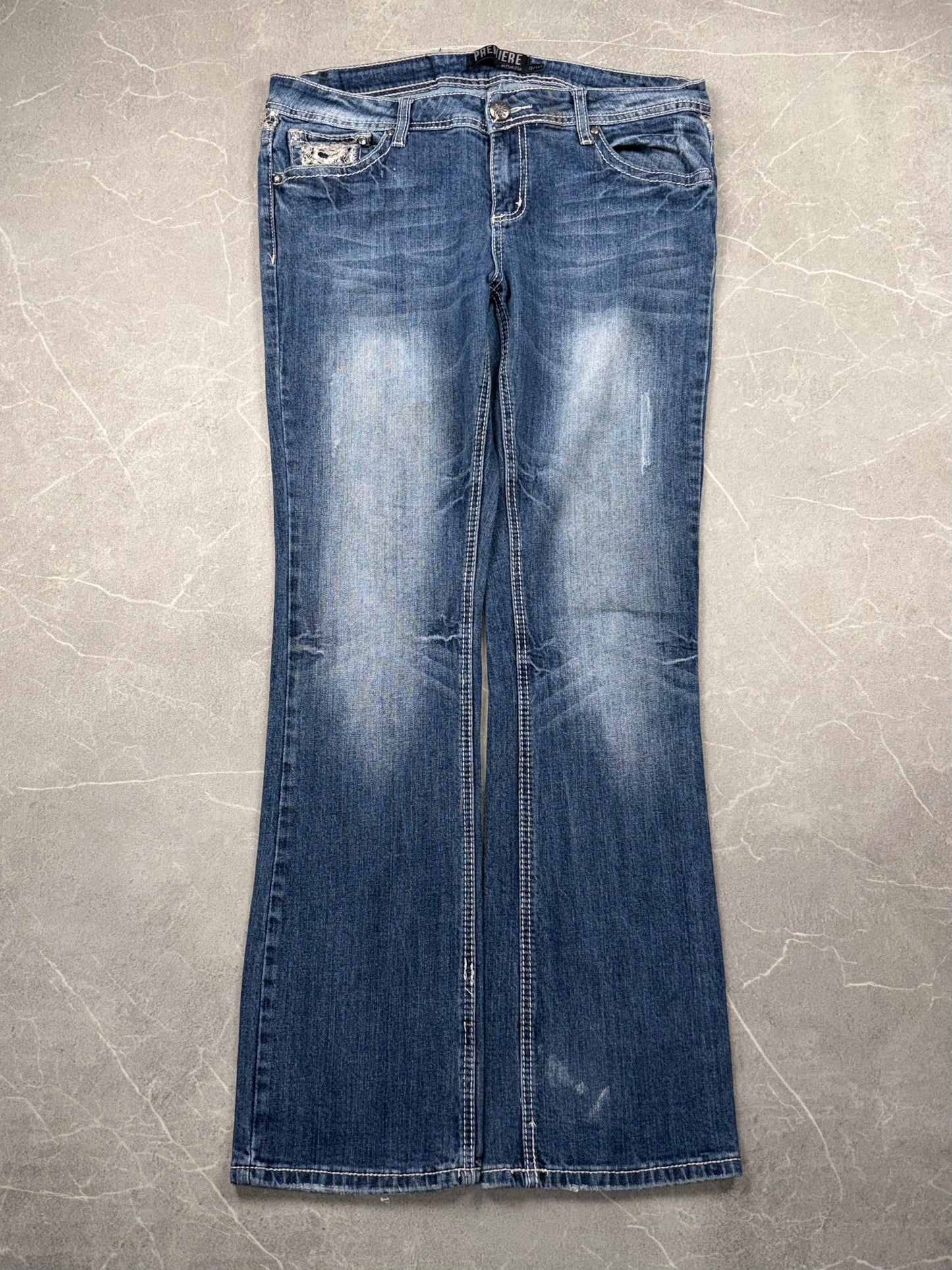 Premiere Bootcut Mid Rise // L
