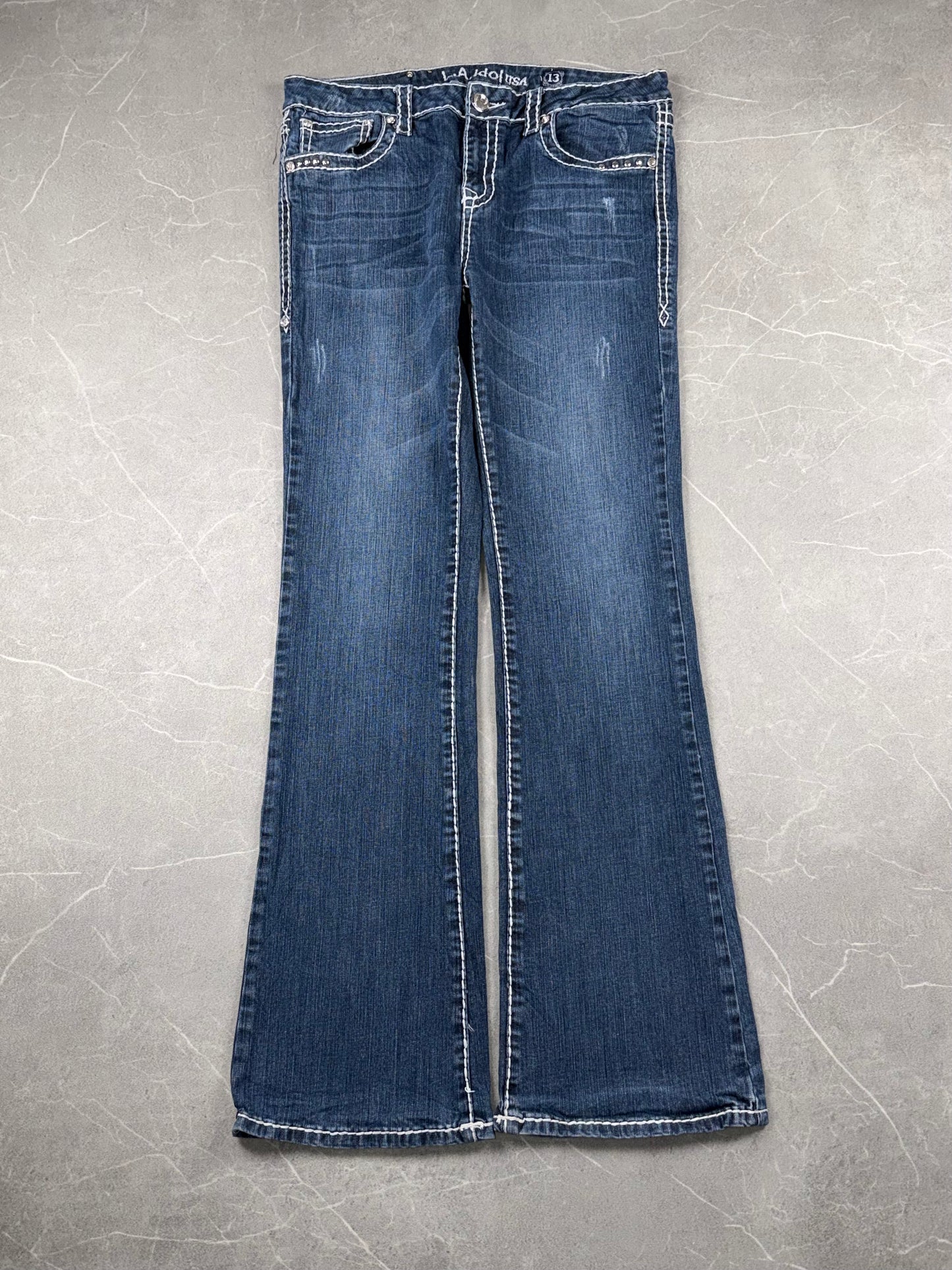 LA Idol USA Bootcut Low Rise // L
