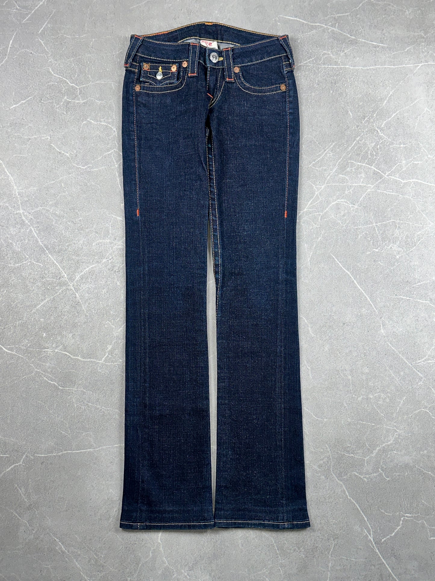 True Religion Straight Low Rise // 24 (Xs)