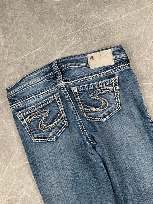 Silver Jeans Bootcut Low Rise // 26 (S)
