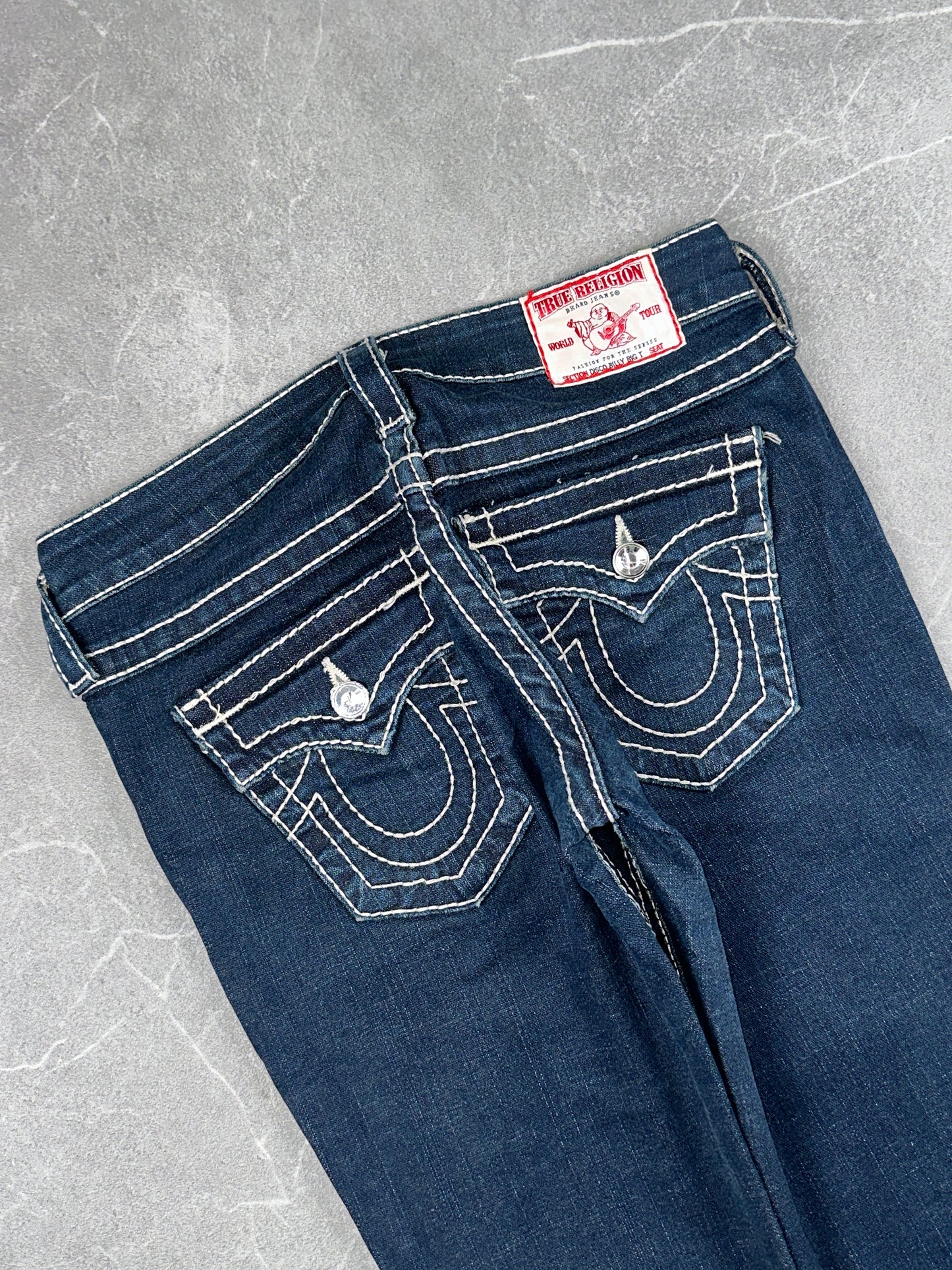 True Religion Straight Low Rise // 25 (Xs)