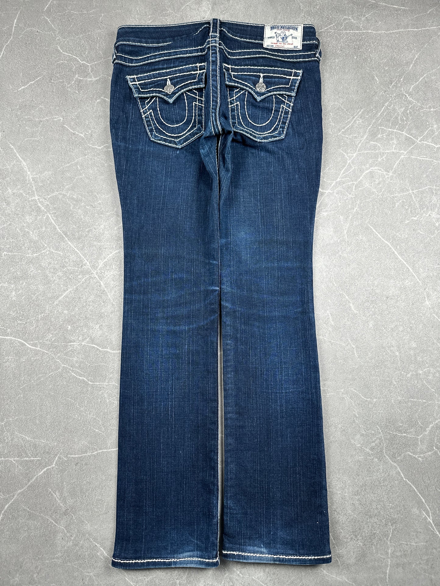 True Religion Straight Low Rise // 27 (S)