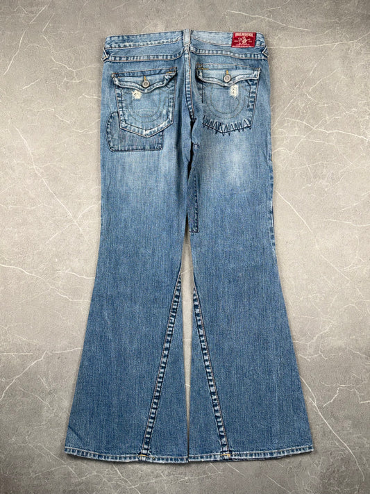 True Religion Flared Low Rise // 31 (L)