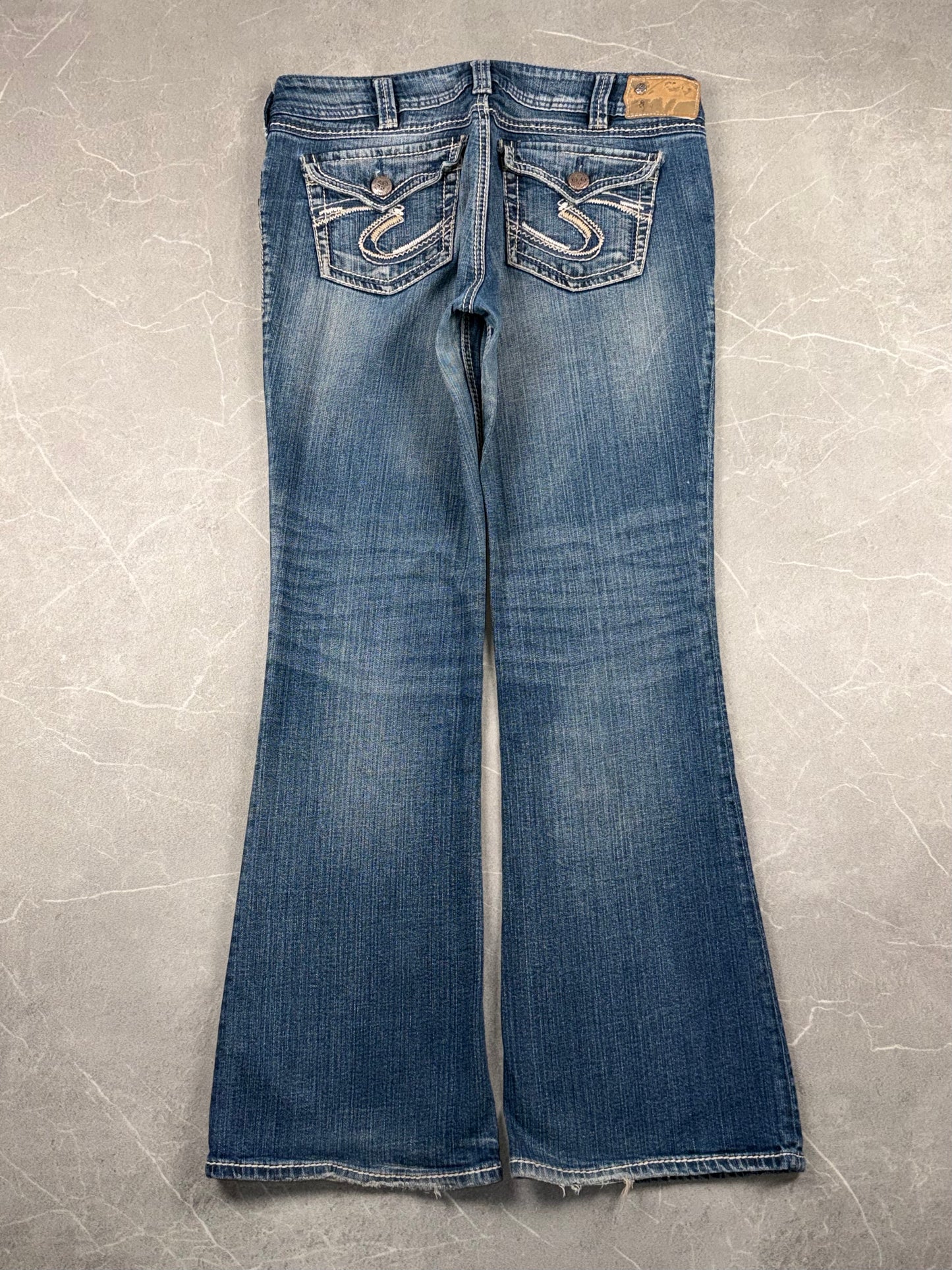 Silver Jeans Bootcut Low-Mid Rise // 32 (L)