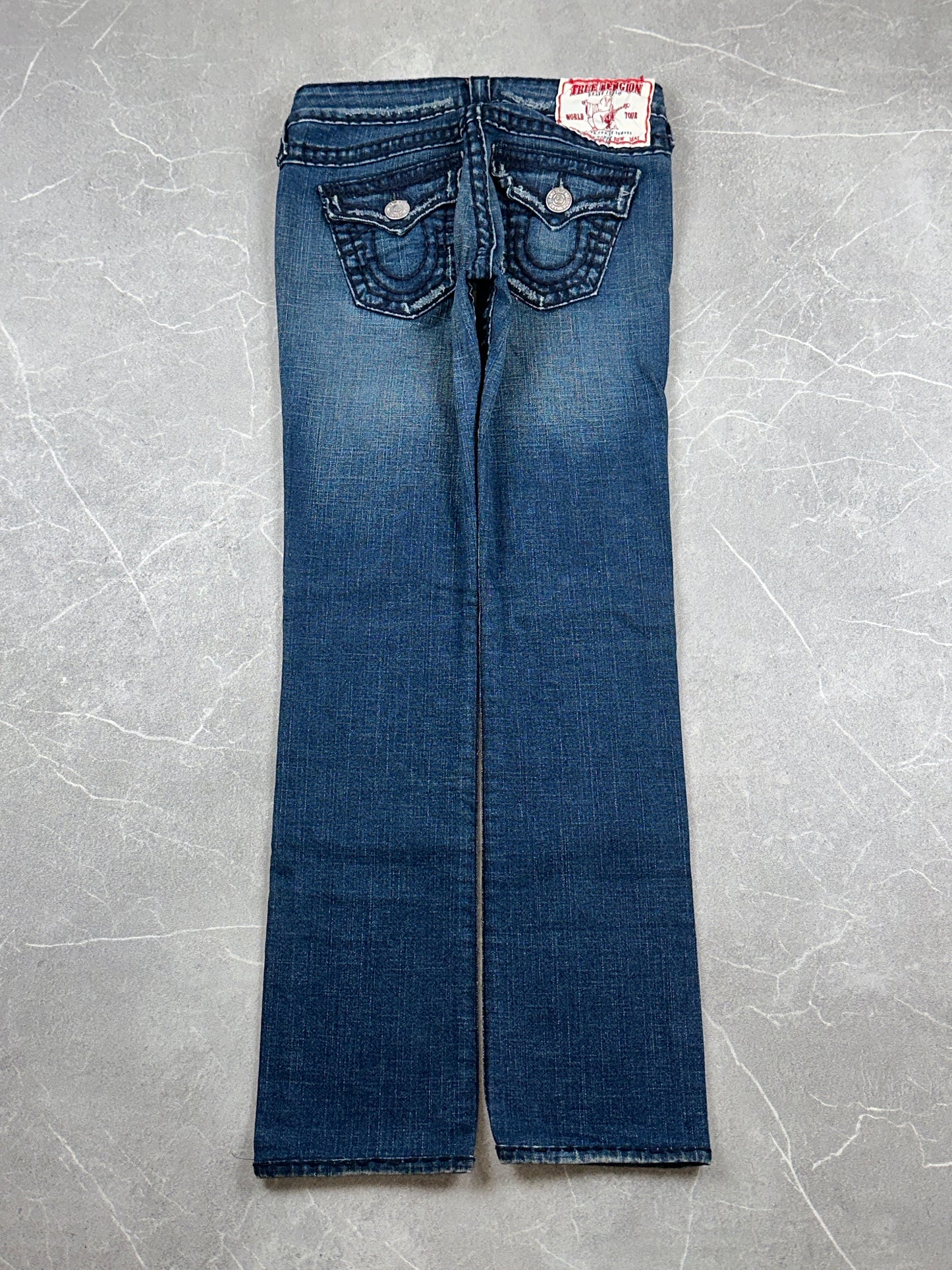 True Religion Straight Low Rise // 26 (S)