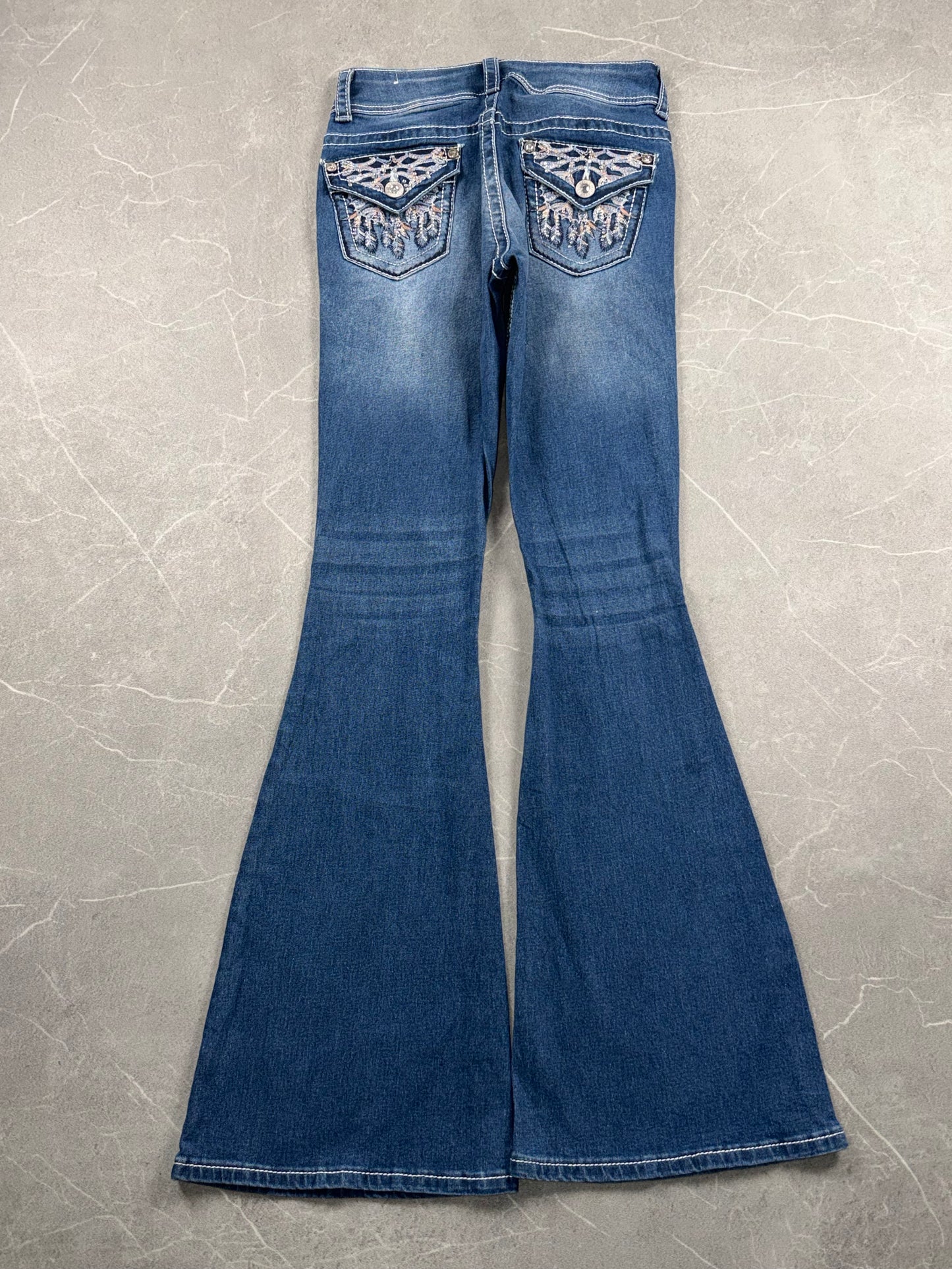 Gemma Rae Flared Mid Rise // 25 (XS)