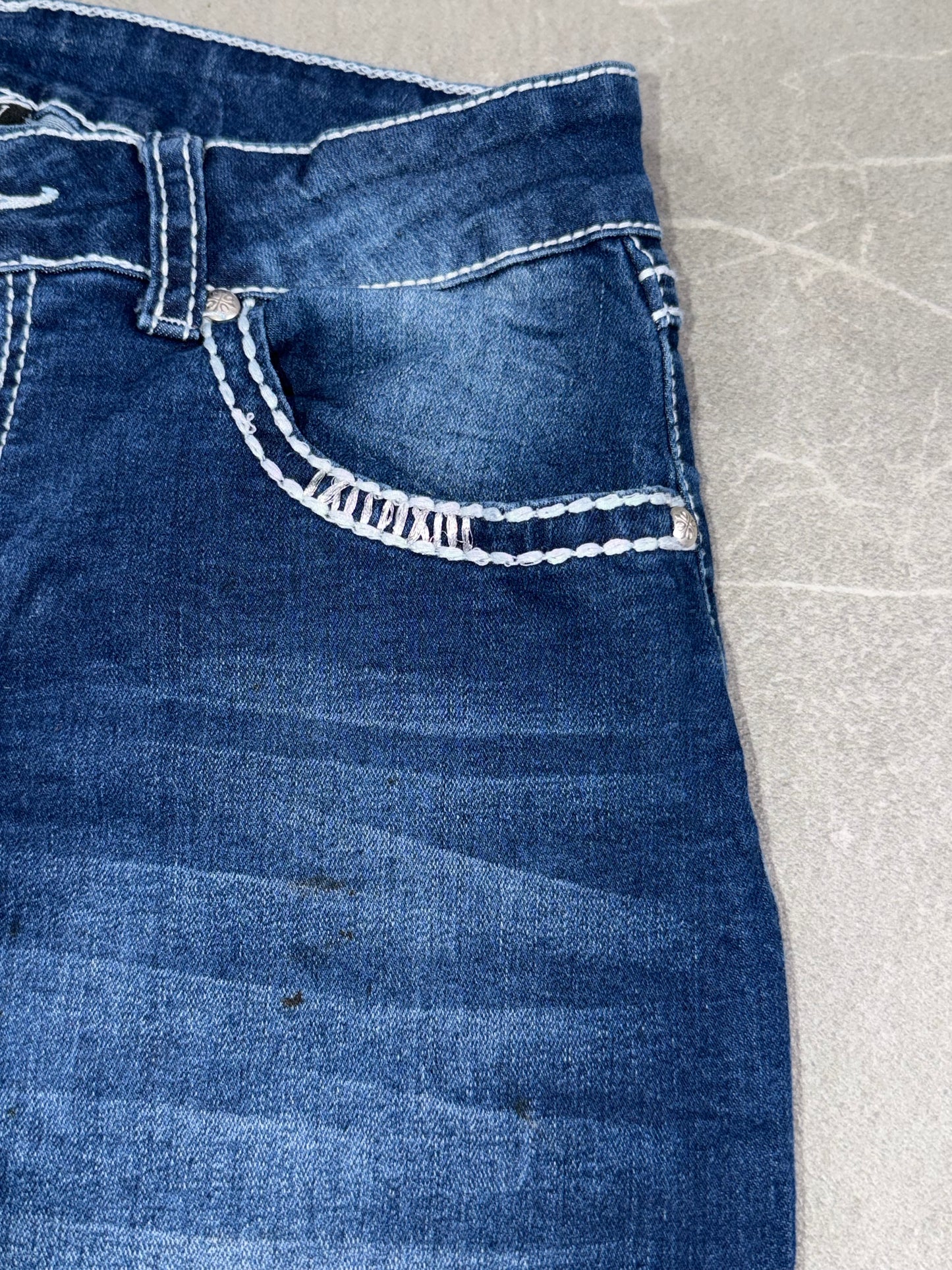 H & Y Jeans Bootcut High Rise // XXS