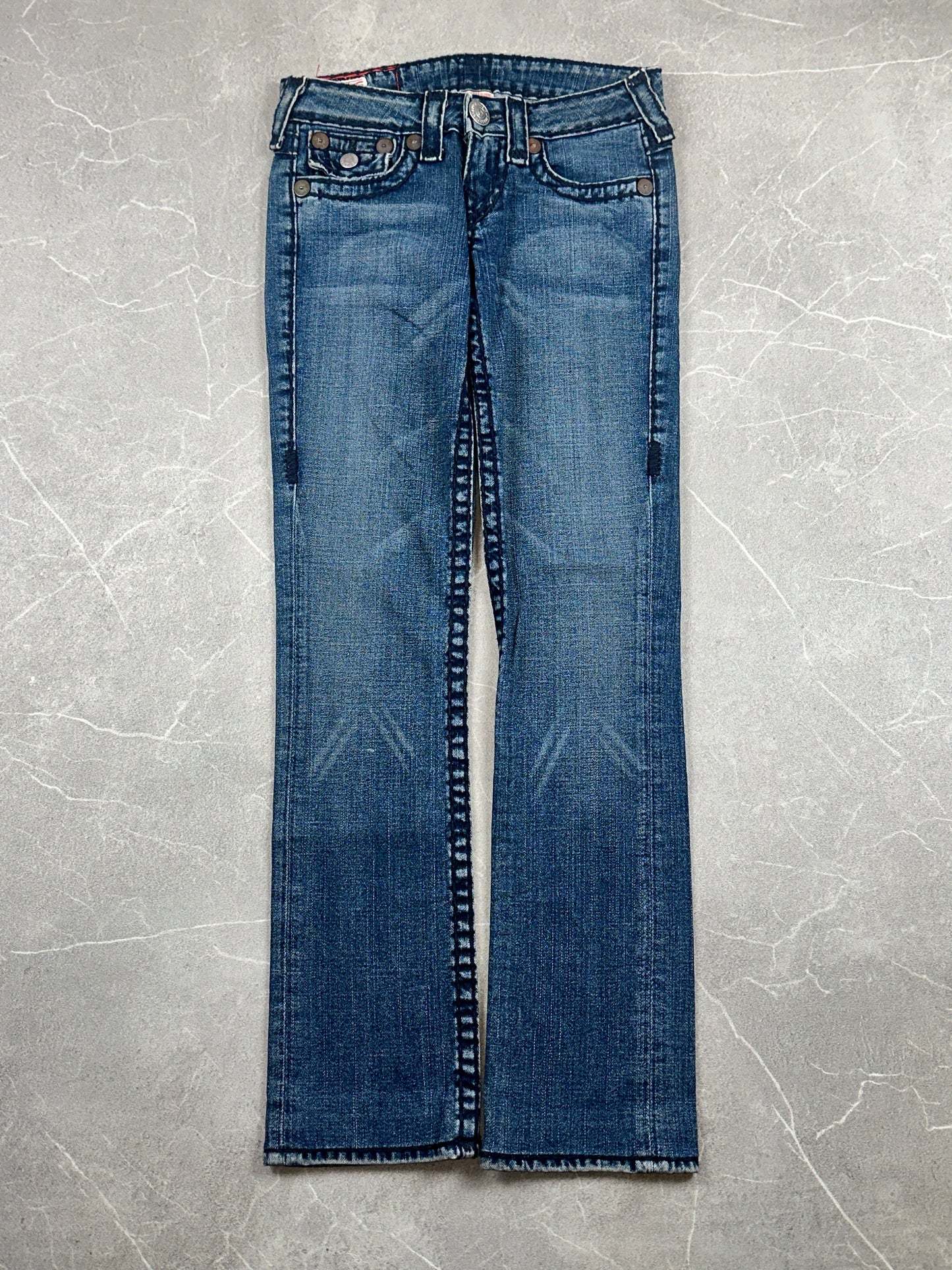True Religion Straight Low Rise // 24 (Xs)