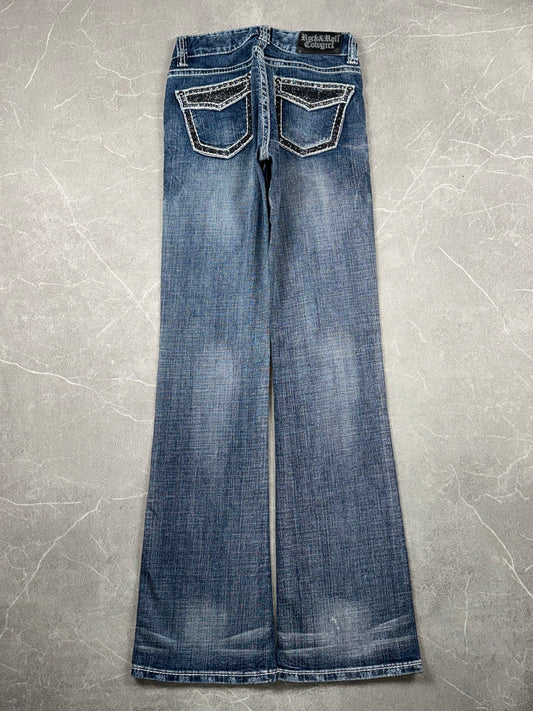 Rock & Roll Cowgirl Bootcut Mid Rise // 26 (S)