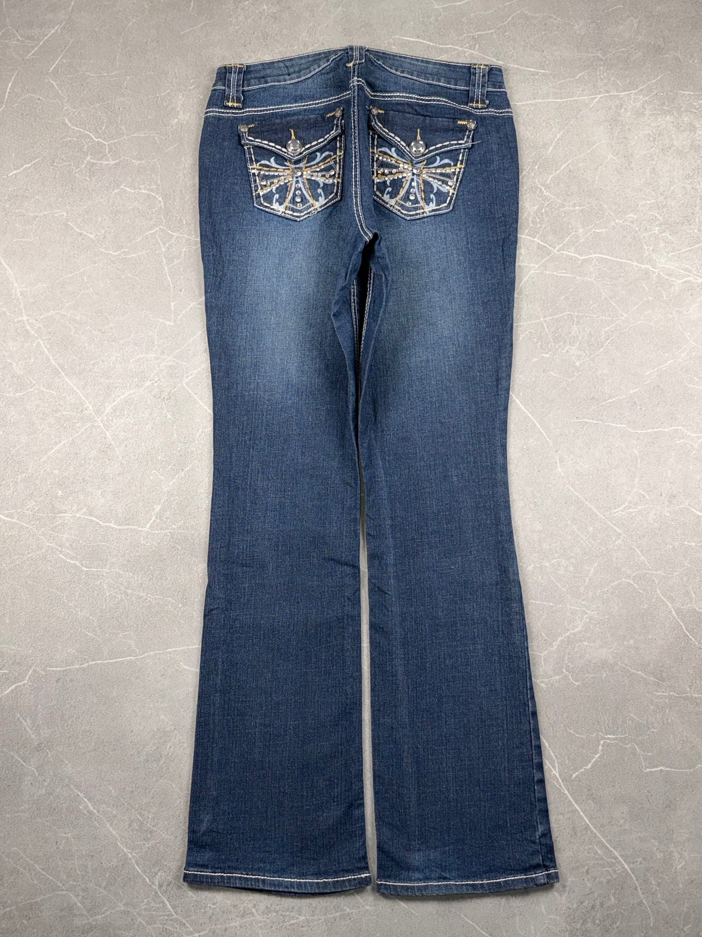 LaneBryant Jeans Bootcut Low-Mid Rise // L