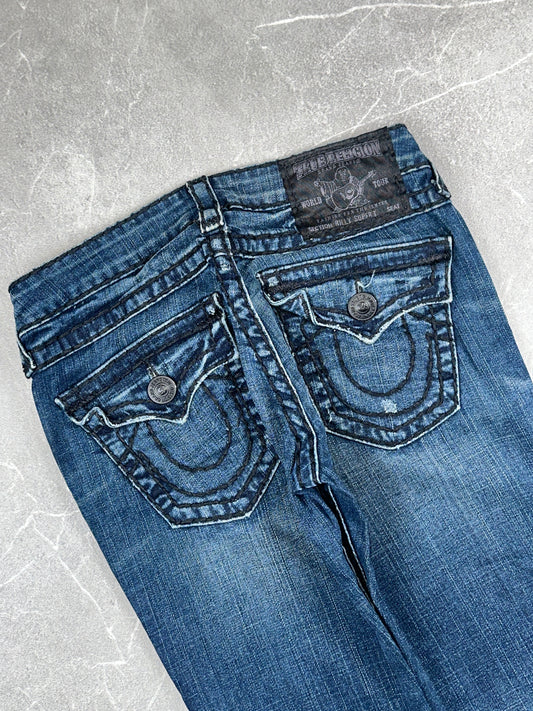True Religion Straight Low Rise // 27 (S)