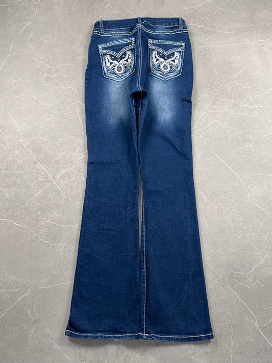 H & Y Jeans Bootcut High Rise // XXS